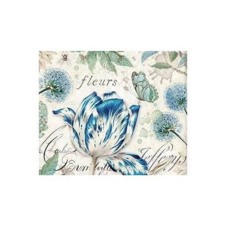 Stamperia rizspapír Sweet home rózsával - A4 - DFSA-4355