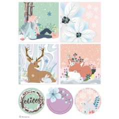   Stamperia rizspapír - Téli pillanatok - A4 - DFSA-4422 - Raktáron