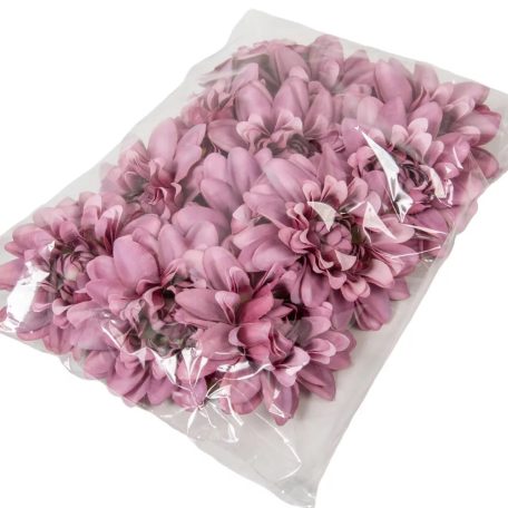 Dália virágfej - Lila - 10 cm - 12 db/csomag