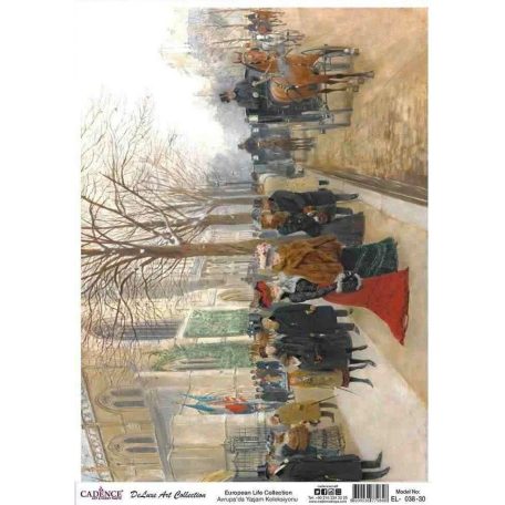 Cadence rizspapír - 30x41cm - EL-038