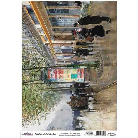 Cadence rizspapír - 30x41cm - EL-044