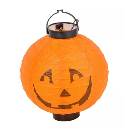 LED-es lampion tök - 20 cm 