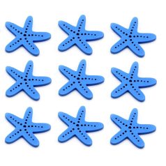 Tengeri csillag kék - 6 cm - 1 db vagy 16 db/csomag