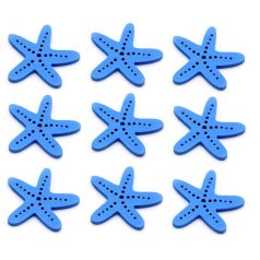 Tengeri csillag kék - 6 cm - 12 db/csomag - Raktáron
