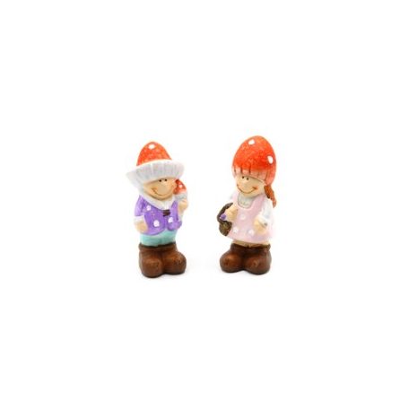 Gomba figura 2 féle - 5x4x11 cm