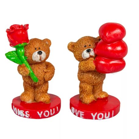 Maci figura 2 fele -7x4 cm