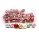 Drótos alma - Ezüst - 2 cm - 10 db -20 db-30 db-os