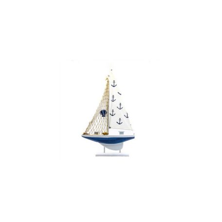 Hajó vitorlás - 31x6x53 cm