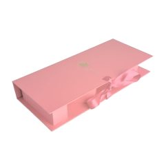 Papirdoboz - Rózsaszín - I love you - 45,5x19,5x6,5 cm