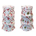 Karácsonyi papirdoboz - 19x13cm; 22x14,5cm; 25,5x15 cm - 3 db-os szett