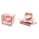 Virágdoboz fiókos - Rózsaszín - 27x27x24 cm