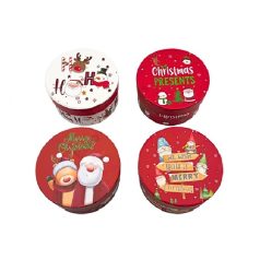 Papirdoboz karácsonyi - 4 féle - 10,8x5,2 cm