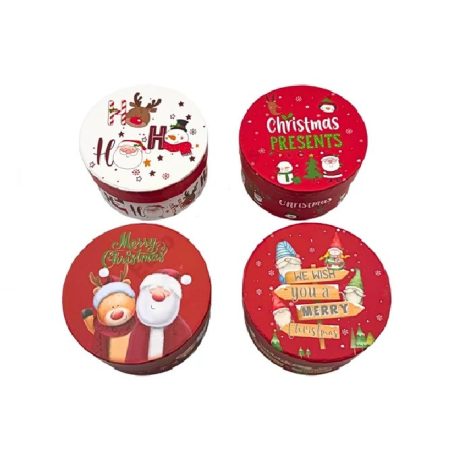 Papirdoboz karácsonyi - 4 féle - 10,8x5,2 cm