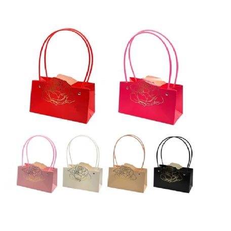 Virágtasak - 6 színben - 22x10x32 cm  