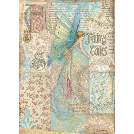 Stamperia rizspapir- A4 - Fairy Tales 