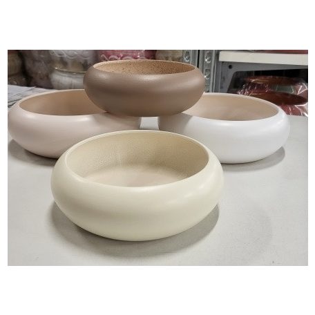 Kerámia kaspó - több szinben - 15 cm