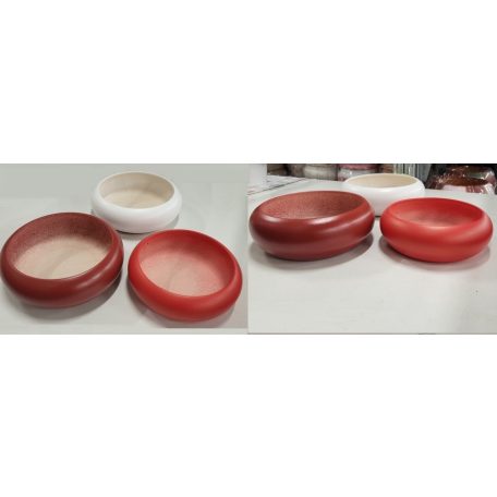 Kerámia kaspó - több szinben - 15 cm