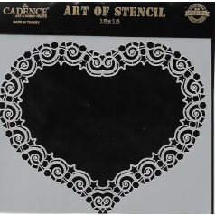 Cadence stencil - 15x15 cm - DCS-010