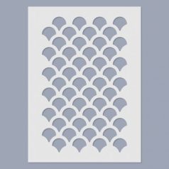Stencil-Halpikkely 15x20 cm