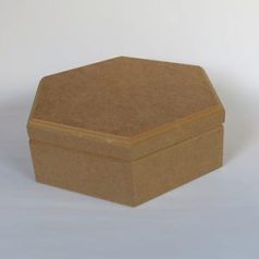 Cadence MDF nyolcszögletű doboz - 24 cm