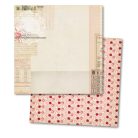 Lost & Found 3 scrapbook papír - My Mind’s Eye - 2 oldalas - 30,5 x 30,5 cm