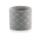 Beton kaspó Etno - 14x13 cm