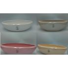 Kerámia csónak kaspó fényes - több színben - 26 cm, 36 cm