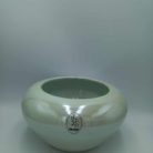 Kerámia gömb kaspó fényes - több színben - 24 cm, 28 cm