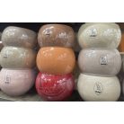 Kerámia gömb kaspó fényes - több színben - 10 cm, 20 cm