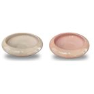 Kerámia lapos tál - több színben - 20 cm