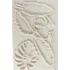 Szilikon formázó - Levelek - 19,5×12 cm