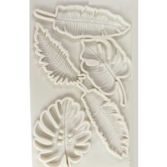 Szilikon formázó - Levelek - 19,5×12 cm