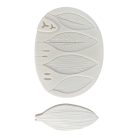 Szilikon formázó - Levelek 2. - 14×10,5 cm