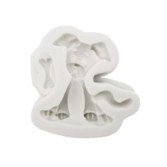 Szilikon forma - Kutya - 6x6 cm