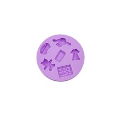 Szilikon formázó - Baba 1. - 7,8 cm