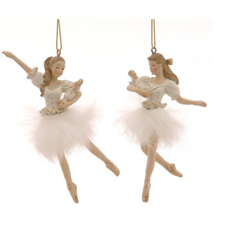 Balerina figurák - 2 féle -12,5 cm