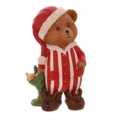 Pizsamás maci figura - 23 cm