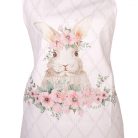 Clayre & Eef - Flower Easter Bunny kötény - 70x85 cm 