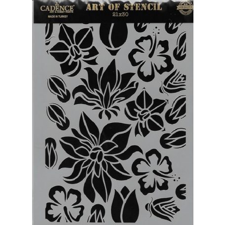 Cadence stencil - 21x30 cm - FSC-001