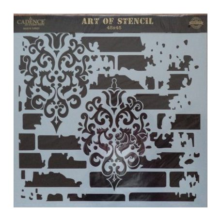 Cadence stencil - 45x45 cm - GCS-003
