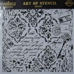 Cadence stencil - 25x25 cm - GCSM-015