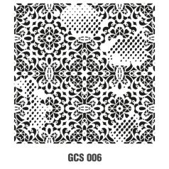 Cadence stencil - 25x25 cm - GCSS-006