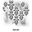 Cadence stencil - 25x25 cm - GCSS-007