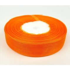 20mm-es organza szalag - Narancs