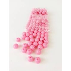 Gyöngy pasztel 10 mm - Rózsaszín