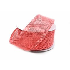  Színes zsák szalag - Lazac - 3,6 cm - 9 méter