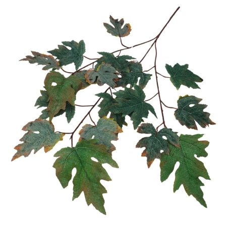 Levél ág 31 - Zöld - 70 cm 