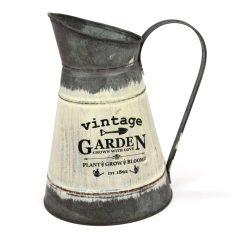Nagy antik kancsó nyakas Vintage Garden - 16x16x23 cm 