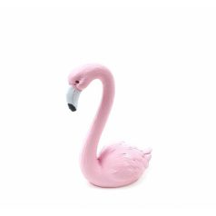 Flamingó figura - 7x4x2,5 cm 