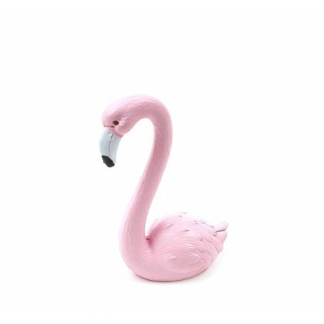 Flamingó figura - 7x4x2,5 cm 
